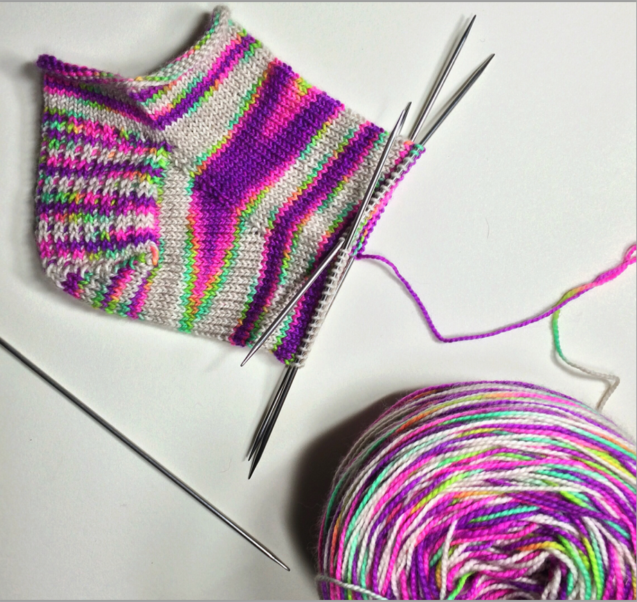 Learn to Knit Socks! - July 26, 1-3:30pm